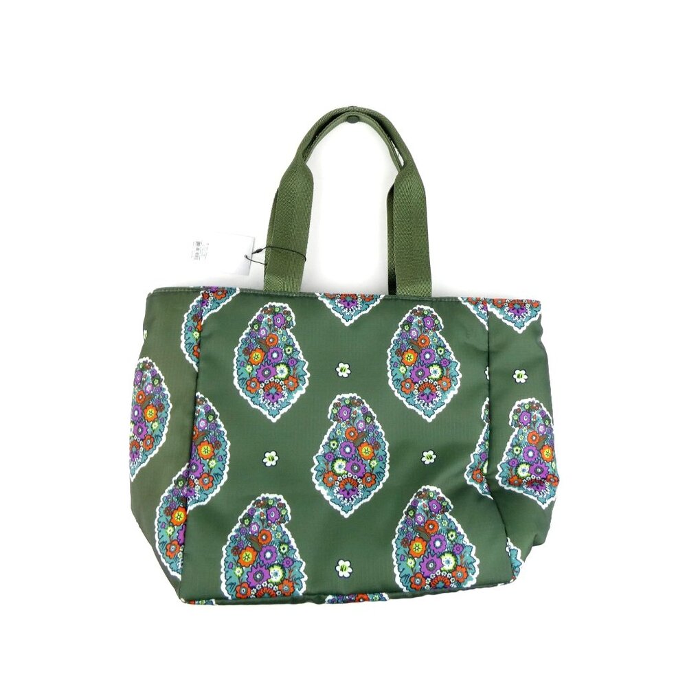 Vera Bradley Kew Gardens Green Lunch Tote NWT